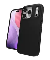 ZAGG Manhattan Snap Apple iPhone 17 Pro Hoesje MagSafe Back Cover Zwart afbeelding