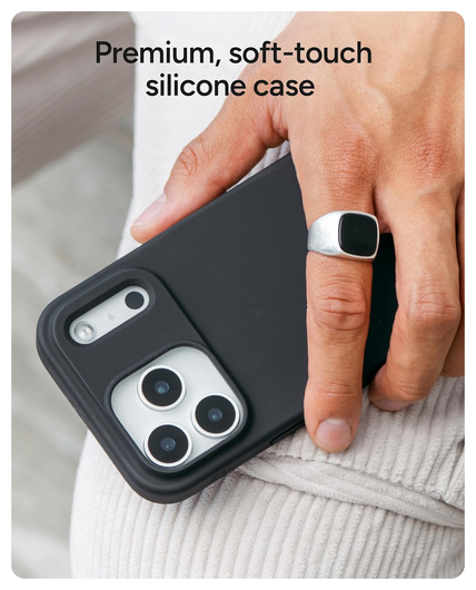 ZAGG Manhattan Snap Apple iPhone 17 Pro Hoesje MagSafe Back Cover Zwart afbeelding 6