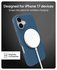 ZAGG Manhattan Snap Apple iPhone 17 Hoesje MagSafe Back Cover Blauw afbeelding 3