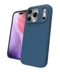 ZAGG Manhattan Snap Apple iPhone 17 Pro Hoesje MagSafe Back Cover Blauw afbeelding