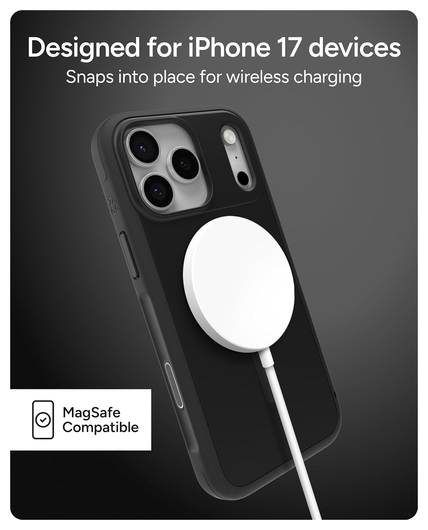 ZAGG Sedona Snap iPhone 17 Pro Max Hoesje MagSafe Back Cover Zwart afbeelding 5