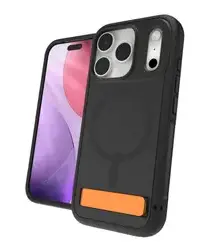 ZAGG Sedona Snap Kickstand iPhone 17 Pro Hoesje MagSafe Back Cover Zwart afbeelding