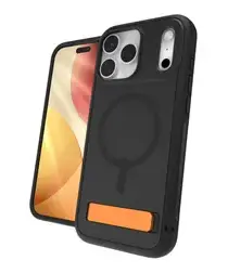 ZAGG Sedona Snap Kickstand iPhone 17 Pro Max Hoesje MagSafe Back Cover Zwart afbeelding