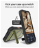 ZAGG Rainier Snap Kickstand iPhone 17 Hoesje MagSafe Back Cover Groen afbeelding 7