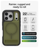 ZAGG Rainier Snap Kickstand iPhone 17 Pro Hoesje MagSafe Back Cover Groen afbeelding 3