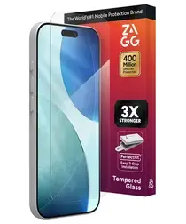 ZAGG InvisibleShield Glass+ iPhone 17 Screen Protector Tempered Glass afbeelding