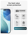 ZAGG InvisibleShield Glass+ iPhone 17 Screen Protector Tempered Glass afbeelding 3