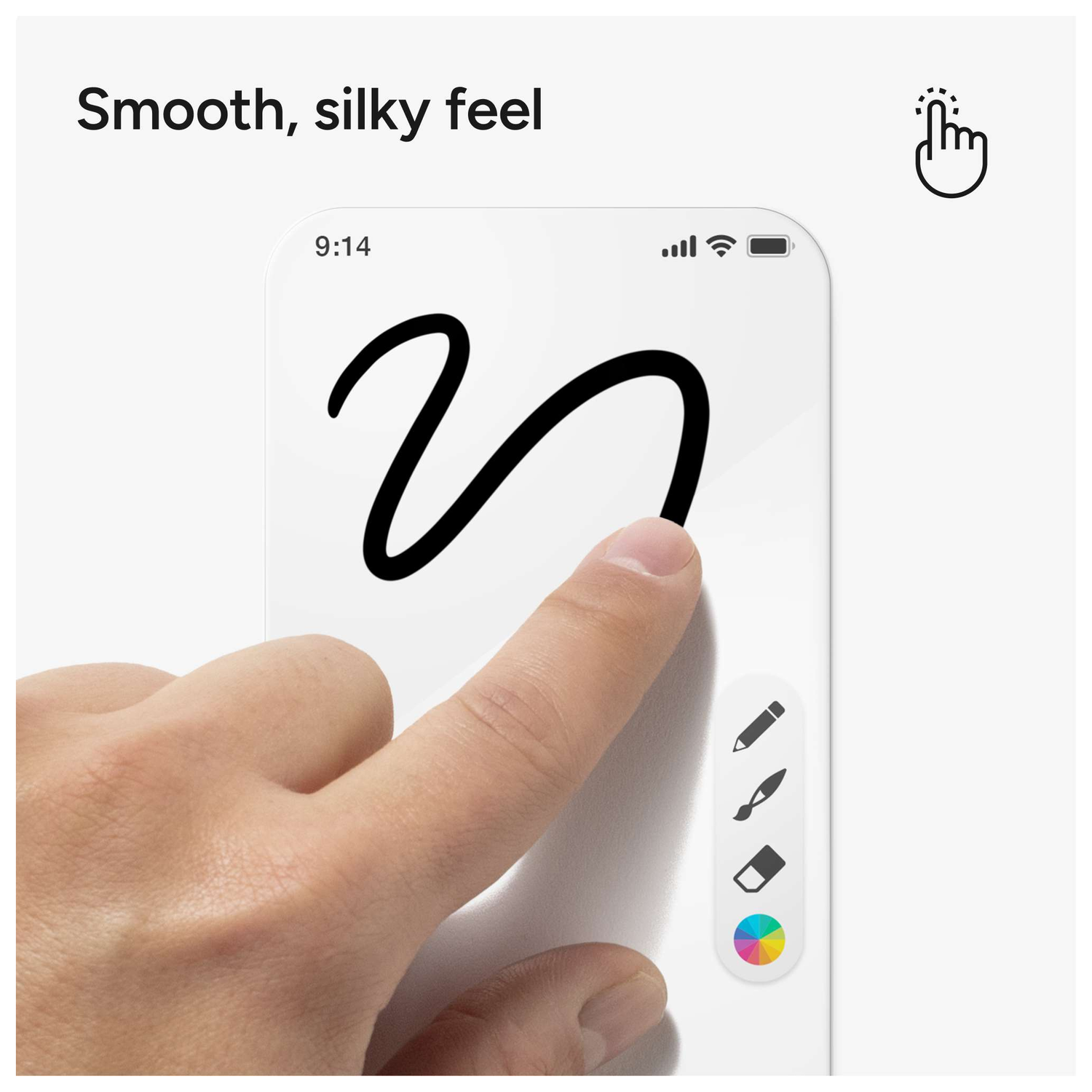 ZAGG InvisibleShield Glass+ iPhone Air Screen Protector Tempered Glass afbeelding 5
