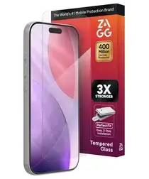 ZAGG InvisibleShield Glass+ iPhone 17 Pro Screen Protector Tempered Glass afbeelding
