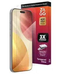 ZAGG InvisibleShield Glass+ iPhone 17 Pro Max Screen Protector Tempered Glass afbeelding