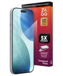 ZAGG Glass Elite iPhone 17 Screen Protector Tempered Glass afbeelding