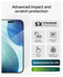 ZAGG Glass Elite iPhone 17 Screen Protector Tempered Glass afbeelding 3