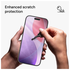ZAGG Glass Elite iPhone 17 Pro Screen Protector Tempered Glass afbeelding 6