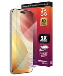 ZAGG Glass Elite iPhone 17 Pro Max Screen Protector Tempered Glass afbeelding