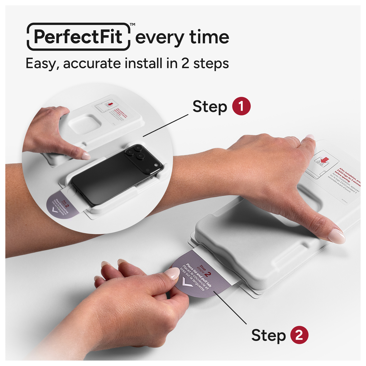 ZAGG InvisibleShield Glass Elite VG iPhone Air Screen Protector afbeelding 5
