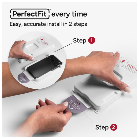 ZAGG InvisibleShield Glass Elite VG iPhone Air Screen Protector afbeelding 5