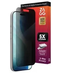 ZAGG InvisibleShield Glass Elite Privacy iPhone 17 Screen Protector afbeelding