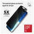 ZAGG InvisibleShield Glass Elite Privacy iPhone 17 Screen Protector afbeelding 2