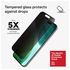 ZAGG InvisibleShield Glass Elite Privacy iPhone Air Screen Protector afbeelding 2