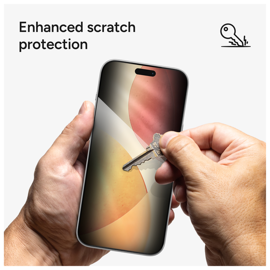 ZAGG InvisibleShield Glass Elite Privacy iPhone 17 Pro Max Screen Protector afbeelding 3