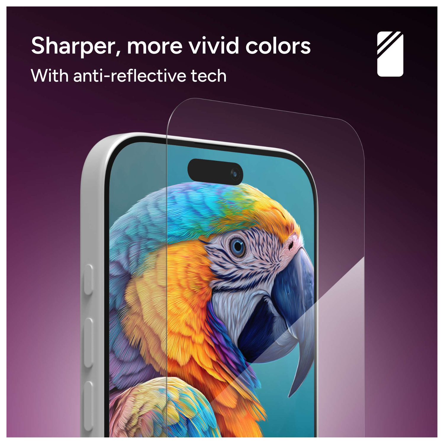 ZAGG InvisibleShield XTR5 iPhone 17 Screen Protector Anti-Blue Light afbeelding 2