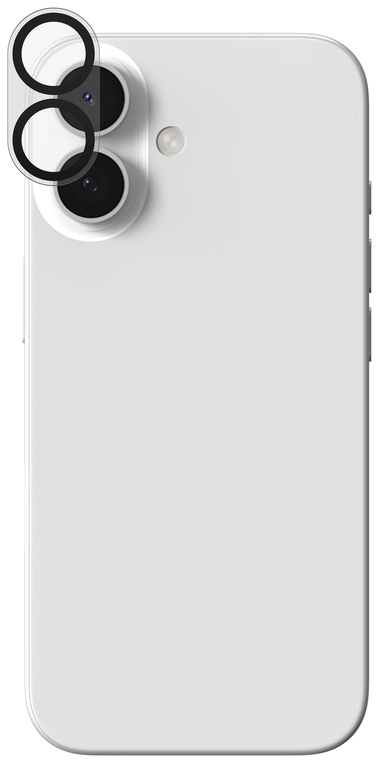 ZAGG Glass Elite Camera Frame iPhone 17 / 16 / 16 Plus Camera Protector Zwart afbeelding 9