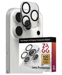 ZAGG Glass Elite Camera Frame iPhone 17 Pro/17 Pro Max Camera Protector Zwart afbeelding