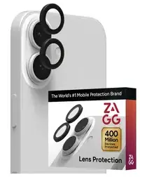 ZAGG Camera Rings iPhone 17 / 16 / 16 Plus Camera Protector Zwart afbeelding