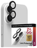 ZAGG Camera Rings iPhone 17 / 16 / 16 Plus Camera Protector Zwart