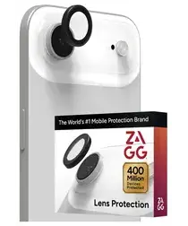 ZAGG Glass Elite Camera Rings iPhone Air Camera Protector Zwart afbeelding