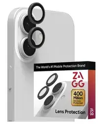 ZAGG Camera Rings iPhone 17 / 16 / 16 Plus Camera Protector Zilver afbeelding