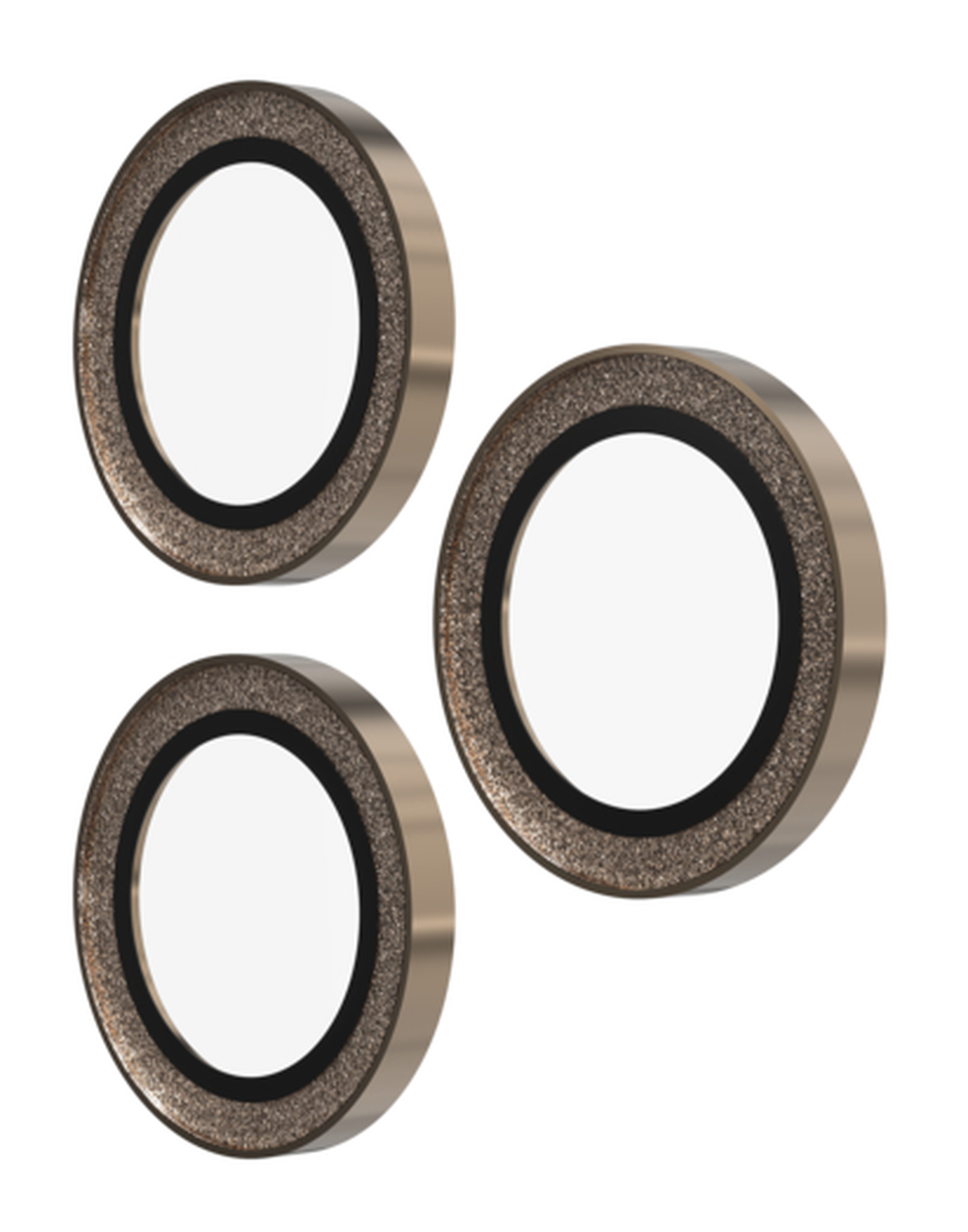 ZAGG Camera Rings iPhone 17 Pro (Max)/16 Pro (Max) Camera Protector Goud afbeelding 1