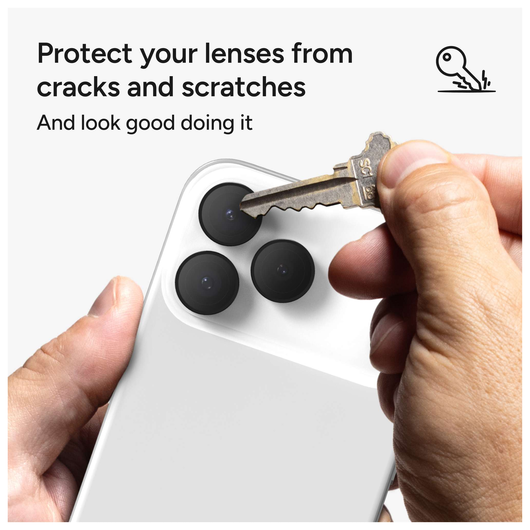ZAGG Camera Rings iPhone 17 Pro (Max)/16 Pro (Max) Camera Protector Goud afbeelding 3