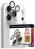 ZAGG Camera Rings iPhone 17 Pro (Max)/16 Pro (Max) Camera Protector Goud Glitter