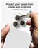 ZAGG Camera Rings iPhone 17 Pro (Max)/16 Pro (Max) Camera Protector Goud Glitter afbeelding 6