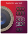 ZAGG Camera Rings iPhone 17 Pro (Max)/16 Pro (Max) Camera Protector Goud Glitter afbeelding 9