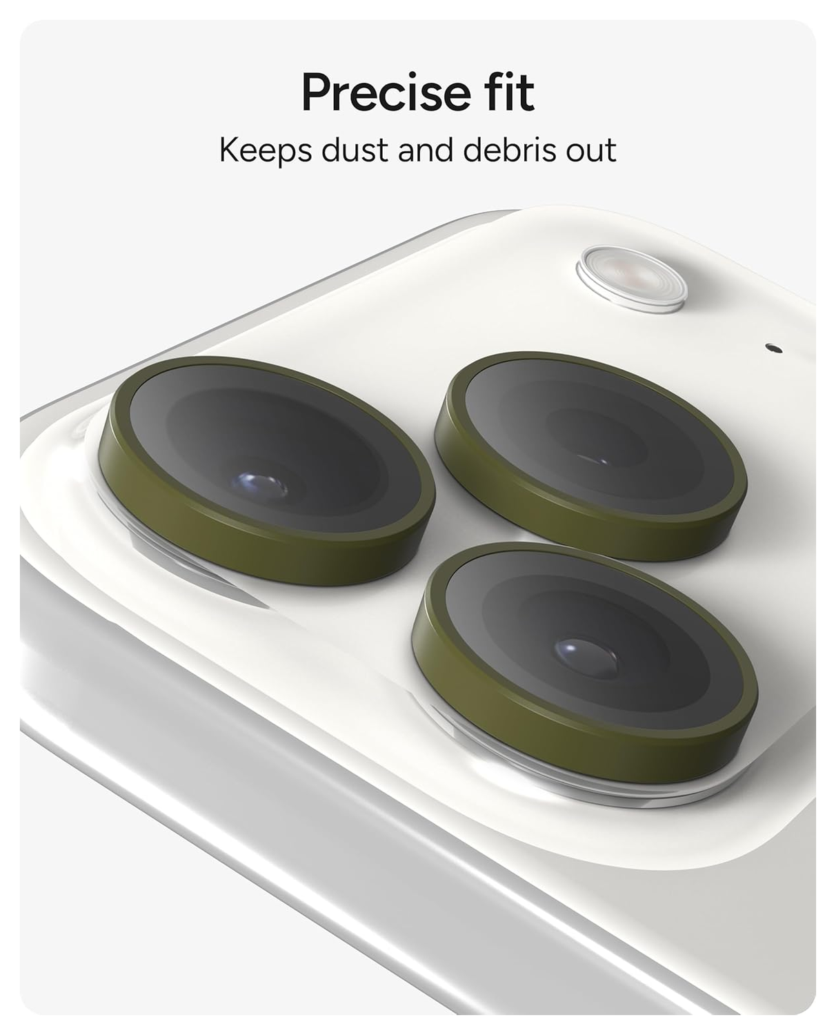 ZAGG Camera Rings iPhone 17 Pro (Max)/16 Pro (Max) Camera Protector Groen afbeelding 5