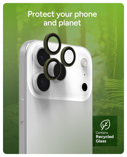 ZAGG Camera Rings iPhone 17 Pro (Max)/16 Pro (Max) Camera Protector Groen afbeelding 8