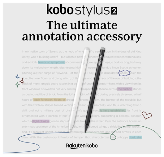 Kobo Stylus 2 Stylus Pen Geschikt voor Kobo E-Readers met USB-C poort Wit afbeelding 6