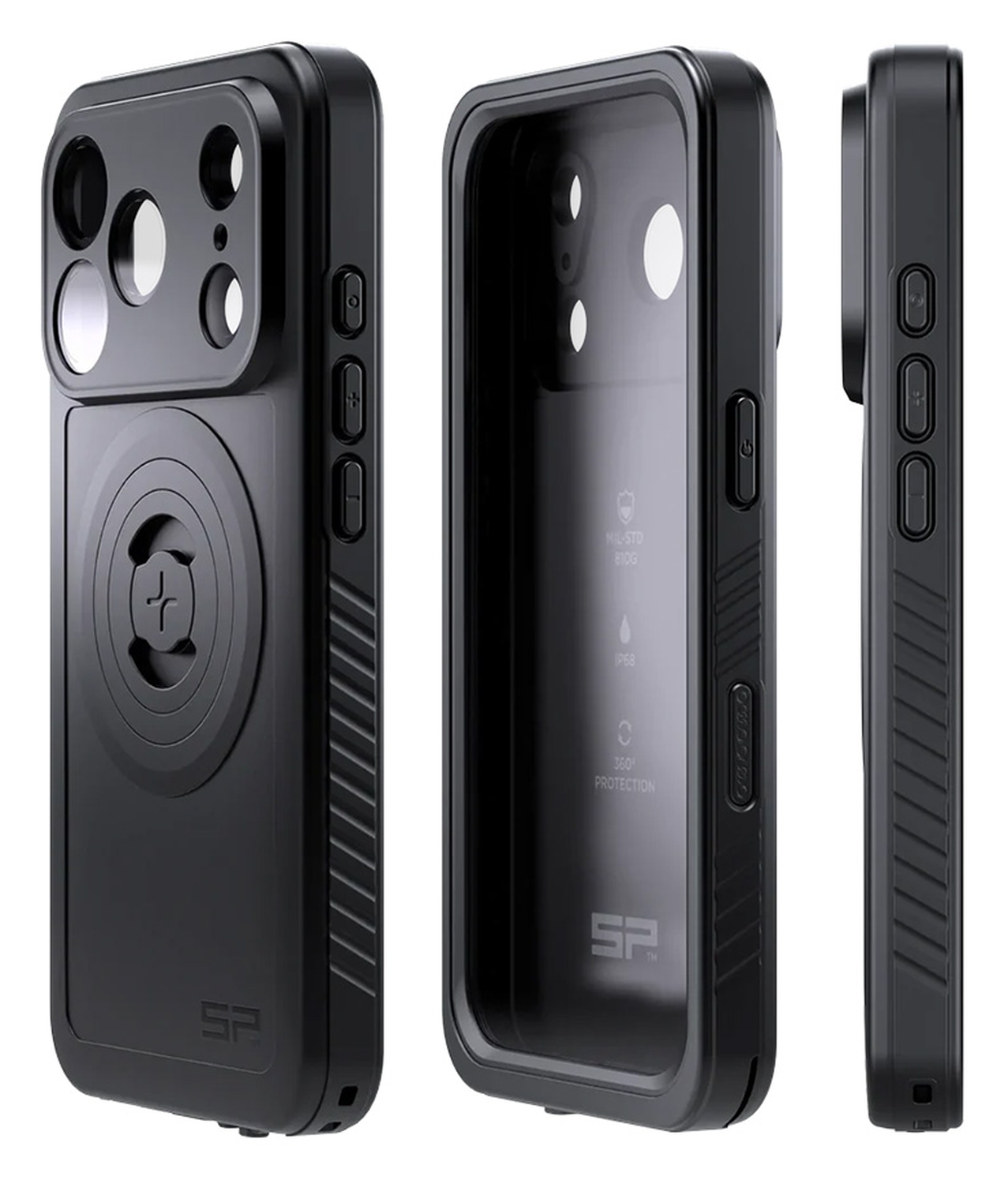 SP Connect Xtreme SPC+ iPhone 17 Pro Hoesje Full Protect MagSafe Zwart afbeelding 8