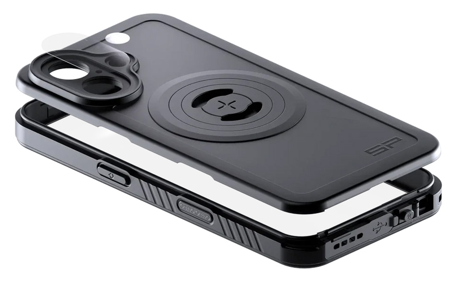 SP Connect Xtreme SPC+ iPhone 17 Hoesje Full Protect MagSafe Zwart afbeelding 10