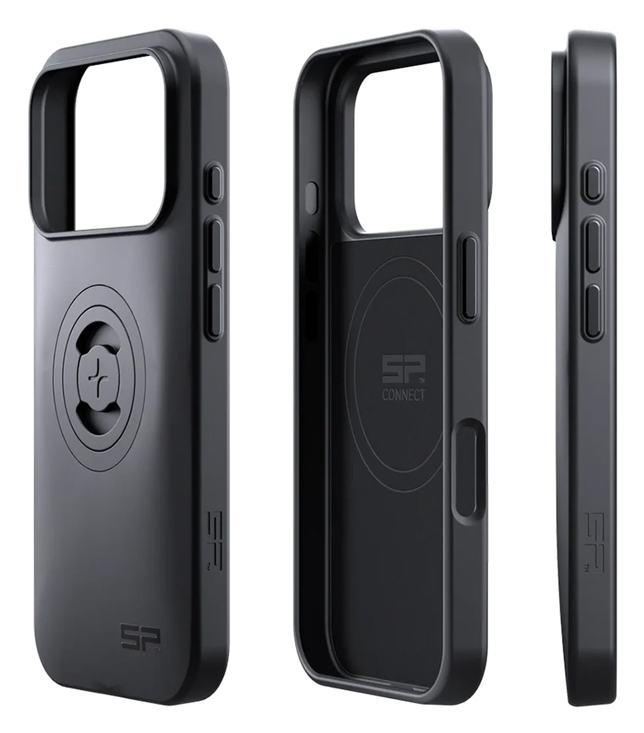 SP Connect SPC+ iPhone 17 Pro Max Hoesje MagSafe Back Cover Dun Zwart afbeelding 2