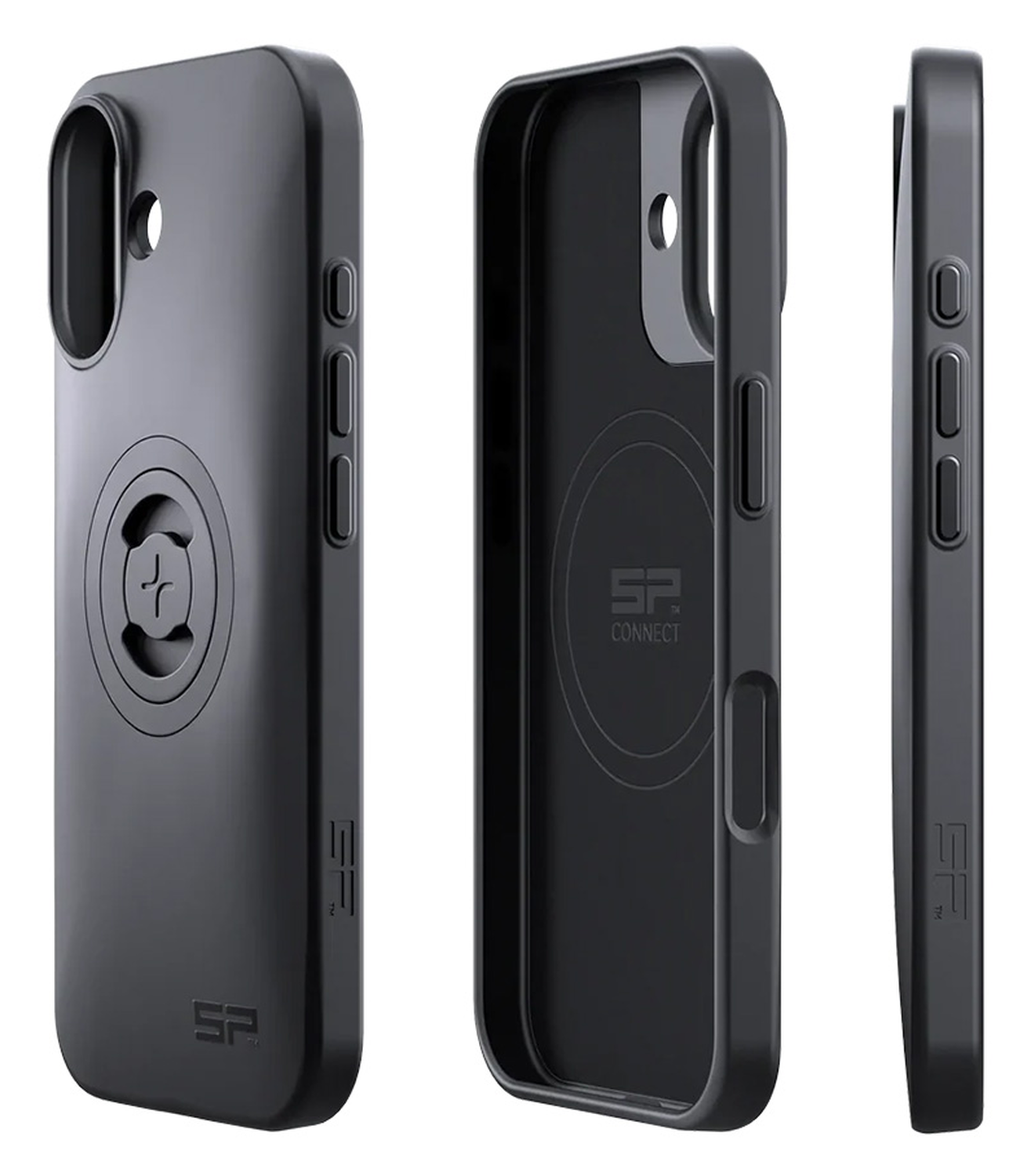 SP Connect SPC+ iPhone 17 Hoesje MagSafe Back Cover Dun Zwart afbeelding 4