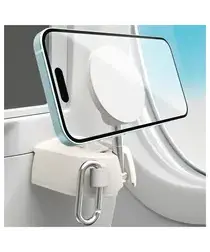 iOttie Treker MagSafe / Qi2 Telefoonhouder Vliegtuig Tafel / Trein Beige afbeelding