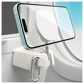 iOttie Treker MagSafe / Qi2 Telefoonhouder Vliegtuig Tafel / Trein Beige