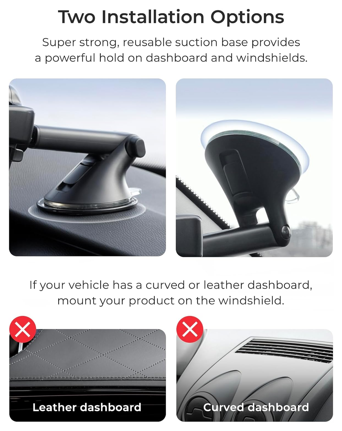 iOttie Easy One Touch 6 Telefoonhouder Auto Dashboard/Raam met Zuignap afbeelding 6