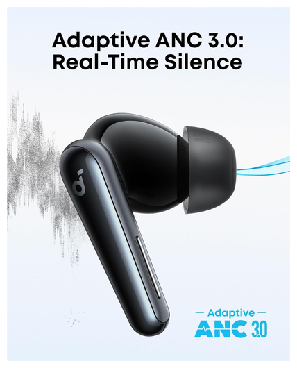 Anker Soundcore Liberty 5 Headset Noice Cancelling Zwart afbeelding 3