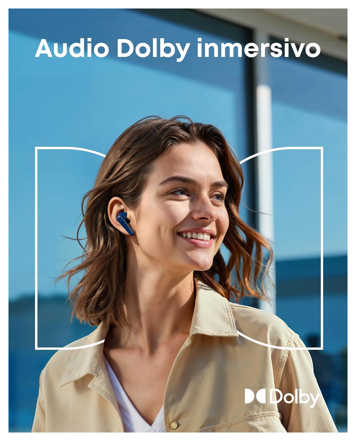 Anker Soundcore Liberty 5 Headset Noice Cancelling Blauw afbeelding 4