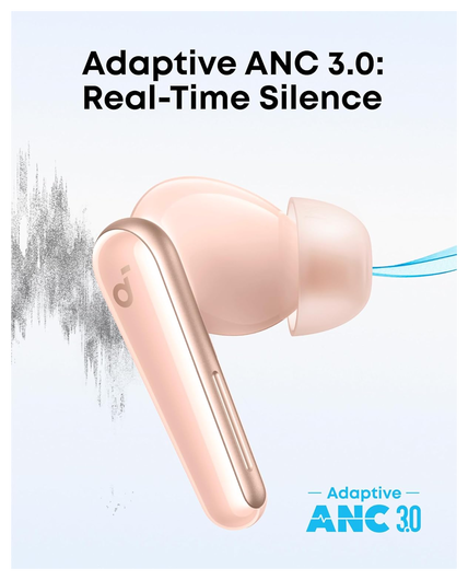 Anker Soundcore Liberty 5 Headset Noice Cancelling Roze afbeelding 3