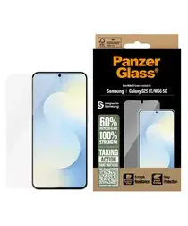 PanzerGlass Ultra-Wide Samsung Galaxy S25 FE Screen Protector Tempered Glass afbeelding